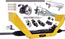 1969 Camaro; Big Block; Power Rack & Pinion Set With Keyed Tilt; Polished Column