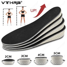 2/3/4/5CM Taller Invisible Height Increase Insoles Men Women Shoes Insole EVA Me