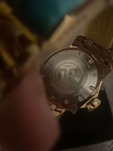Invicta DC Comics Joker Mens 48mm Gold and Black Limited Edition Watch 35614 - Picture 5 of 8