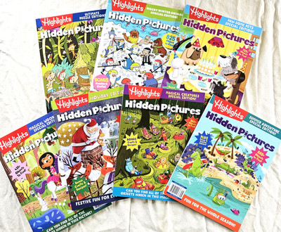 Hidden Pictures: Highlights Magazine 2026 ~ Choose Your Issue Edition Crafts