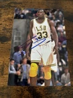 Shaquille O'Neal "Shaq" Signed Autograph 4x6 Photo Los Angeles Lakers HOF 16
