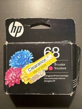NIB HP 68 Tri-color Ink Cartridge Exp. May/2026