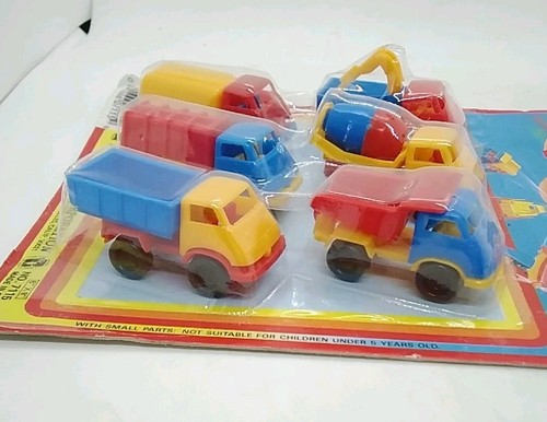 Imperial Toy Corp. Mini World (6) Mini Veicoli 1989 #7115 - Nuovo e Sigillato! - Foto 4 di 7