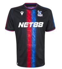 Macron Crystal Palace 2024 - 25 Authentic Third Jersey - Black