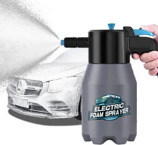 Electric Foam Sprayer Car Wash, Pump Sprayer Battery Powered Rechargeable for Ga
