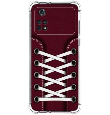 Siliconhülle Antischock Für Xiaomi POCO M4 Pro 4G Design Sneakers 17 Zeichnung