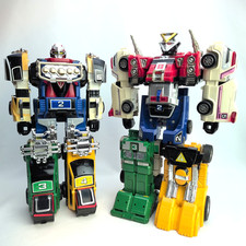 DX VRV RV ROBO Set Bandai Power Rangers TURBO Carranger Megazord