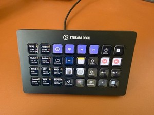Elgato Stream Deck XL 32-Key USB-C Customizable Macro Controller - Black Tested