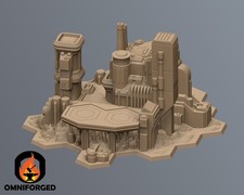 Sci-Fi City 6mm Hex Terrain T3B5