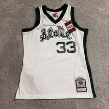 Mitchell & Ness Magic Johnson Michigan State Spartans Jersey Mens Sz M 1978-79