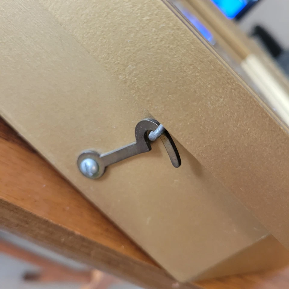 Vintage Greek Wedding Stefana With Wooden Shadow Box Orthodox Crowns - Image 4 of 4