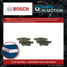 Brake Pads Set fits CITROEN C4 SPACETOURER THP Front 2018 on Bosch 1609898380