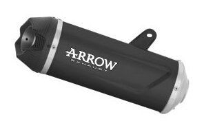 71965AKNT - Silenciador Escape Arrow Indy Race Evo Dark Kawasaki NINJA 650 - Imagen 1 de 2
