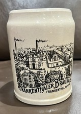 Alter Bierkrug Frankenthaler Brauhaus , 0,5 Liter  