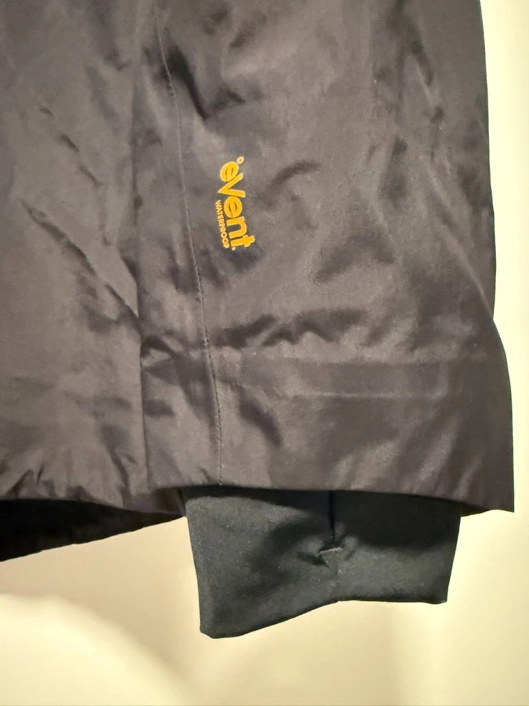 NWOT Large FA Design Supersonic 3L Jacket Black/Sonic Blue eVent waterproof image 10