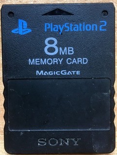 CARTE MÉMOIRE OFFICIELLE SONY PS2 PSTwo PLAYSTATION 2 MEMORY CARD SCPH 10020 n°3