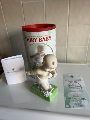 Royal Doulton Millennium Collectables Fee Baby Figur, OVP & CoA