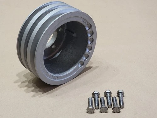 1961 - 1976 Buick Skylark GS GSX Riviera 3 Groove A/C Crank Pulley Cast Iron