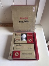 Vintage 1970  s Spalding Top Flite Professional One Dozen Golf Balls 12 NOS