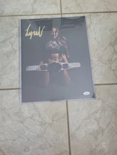 WWE SIGNED AUTOGRAPHED 11×14 PHOTO JSA Certified Of Lyra Valkyria