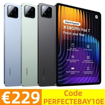 Xiaomi Pad 7 Tablet 8+256GB Wifi 11,2'' Snapdragon 7+ Gen 3 HyperOS 2 8850mAh