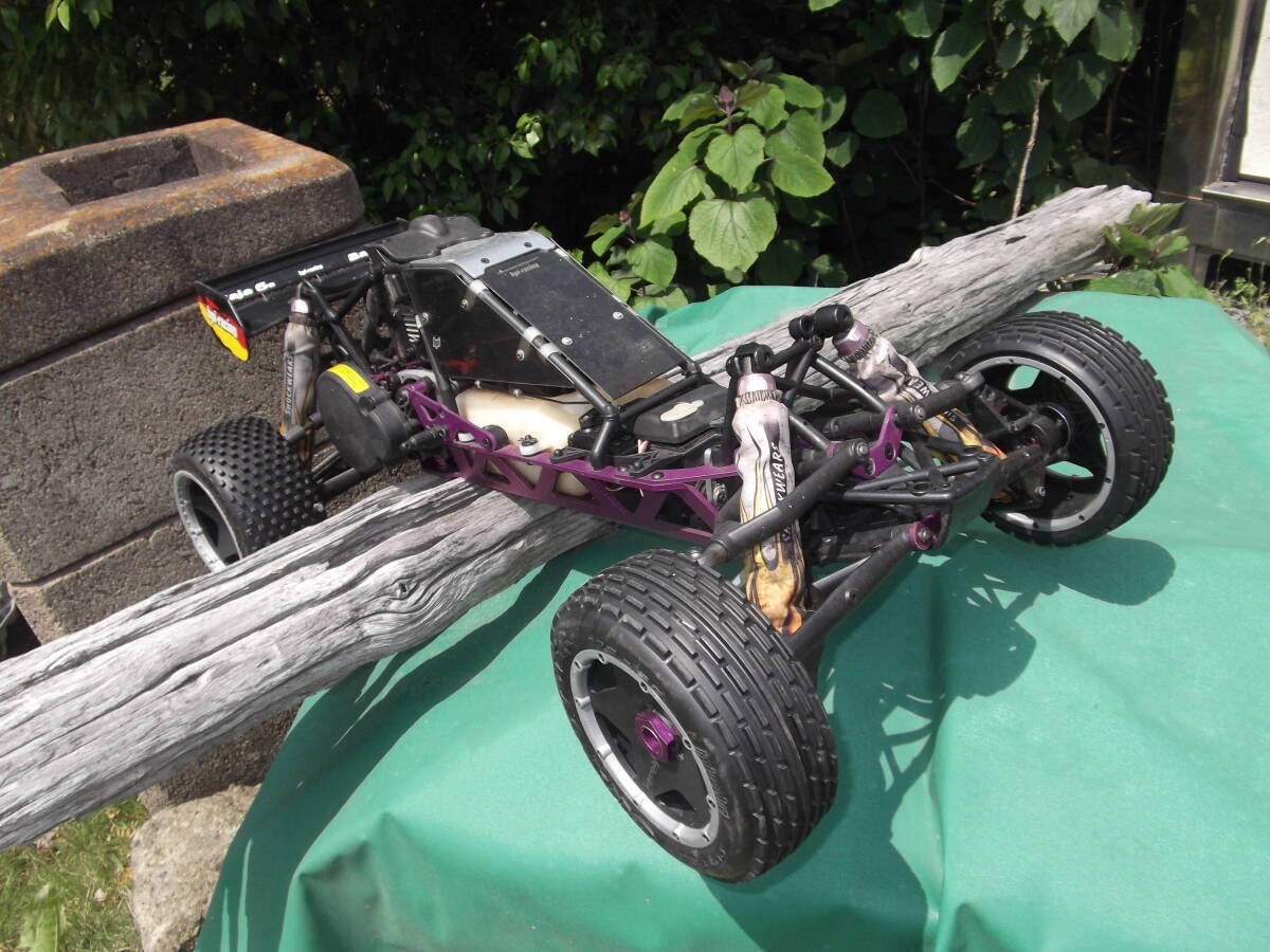HPI Baja 5B 29cc 1/5 Scale Gas Powered RC Buggy Free Shipping From