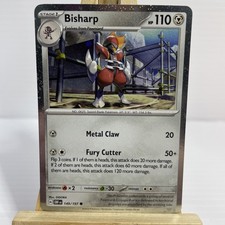 Bisharp - 149/197 - Cosmo Holo - Promo - Fiamme Ossidiana - Carta Pokemon - NM/M