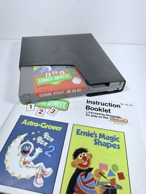 Sesame Street 123 -- NES Nintendo Original Game + INSTRUCTIONS MANUAL BOOKLET