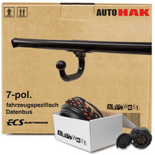 Für Mercedes GLC Coupe 16-19 C253 Auto Hak Anhängerkupplung starr & 7pol E-Satz