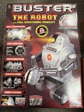 EZ-Tec 72821 Remote Control Buster The Robot w/ Full Directional Mobility NIB