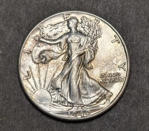 1940 WALKING LIBERTY UNC