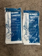 kenmore canister vacuum cloth bags 4 bags 50557, 50558, 5055
