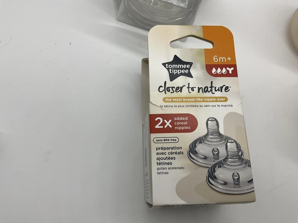 Comotomo Nanobebe Tommee Tippee Biberones Pezones Lote Silicona 6m+ Flujo Rápido Foto 4 de 4