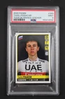 Tadej Pogacar Rookie RC PSA 9 / Sticker Panini Tour De France 2020 #369