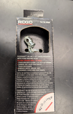 #ad #ad New RIDGID Flexshaft K9 102 Chain Knocker 66568 Free Ship $44.44