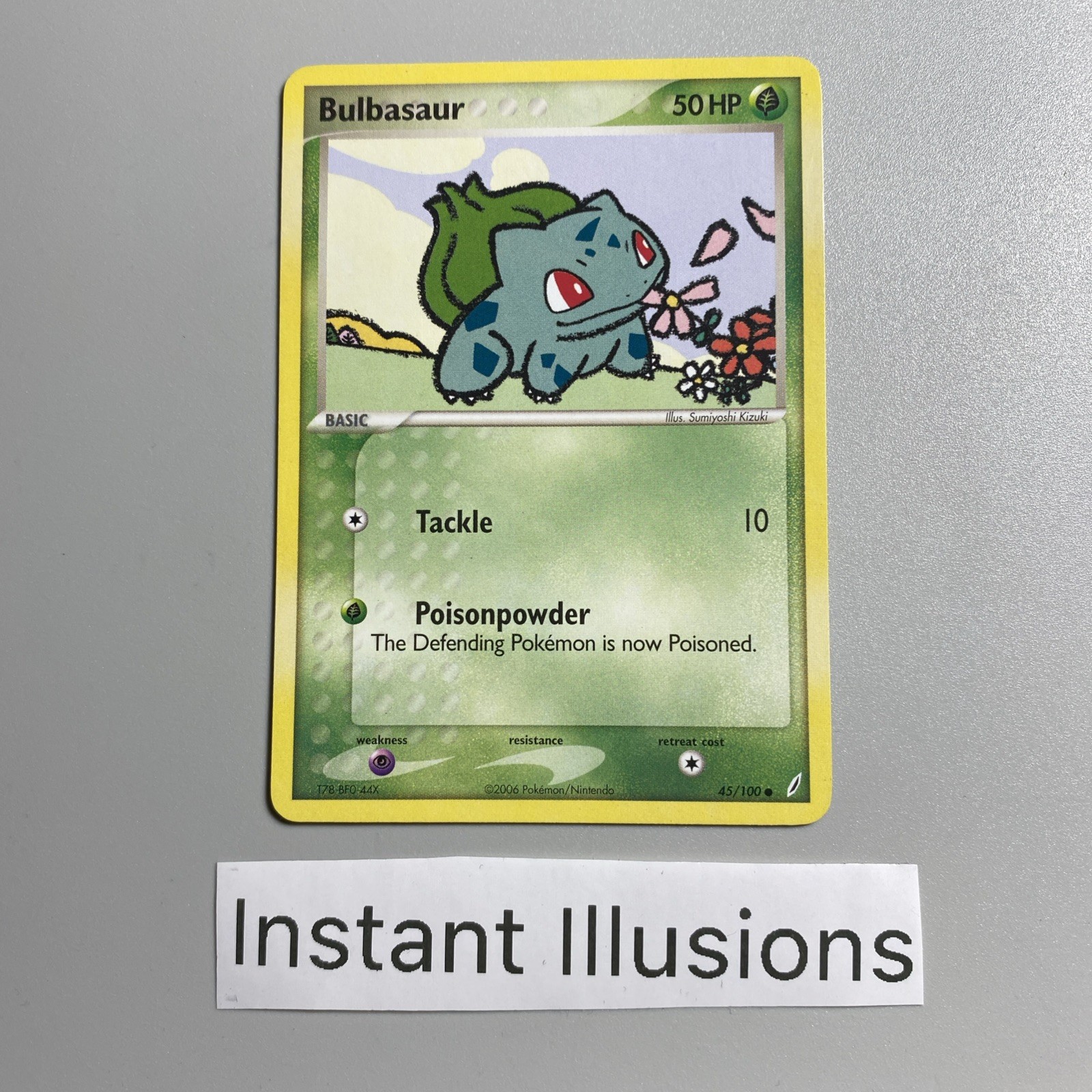 Bulbasaur - NM Crystal Guardians - 45/100 Vintage Pokemon Tcg