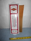 VINTAGE HARLEY DAVIDSON MOTORCYLES THERMOMETER  ADV. SIGN DIE CUT METAL - Z568
