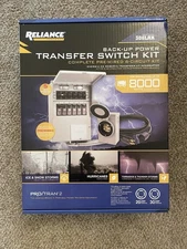 Reliance 306LRK 30Amp BackUp Power Manual Transfer Switch Kit PreWired 6-Circuit