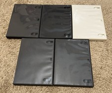 Lot Of 5 Empty DVD Snap Cases