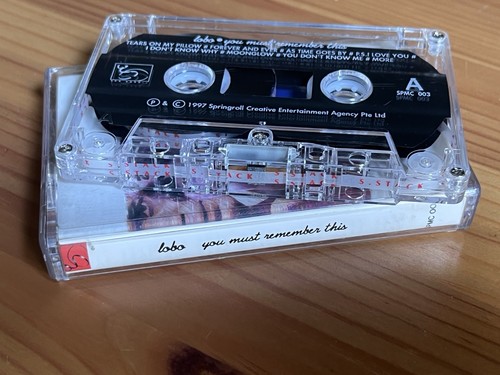 Lobo You Must Remember This Cassette Tape (1st Thailand 1997) Folk Country 90s - Picture 3 of 3