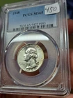 1948 Washington Quarter PCGS MS-65