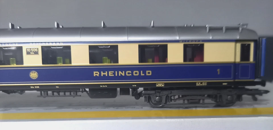 Trix 21214 "Rheingold" DRG H0 DC KK in OVP - Bild 3 von 4