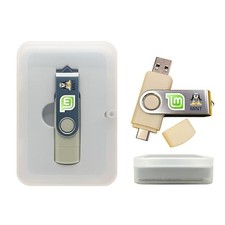 Linux Mint Cinnamon Bootable USB for PC Regular Standard Packaging