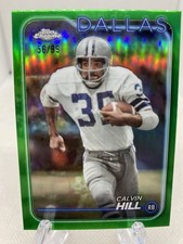 2024 Topps Chrome - Calvin Hill #41 Green Refractor /99