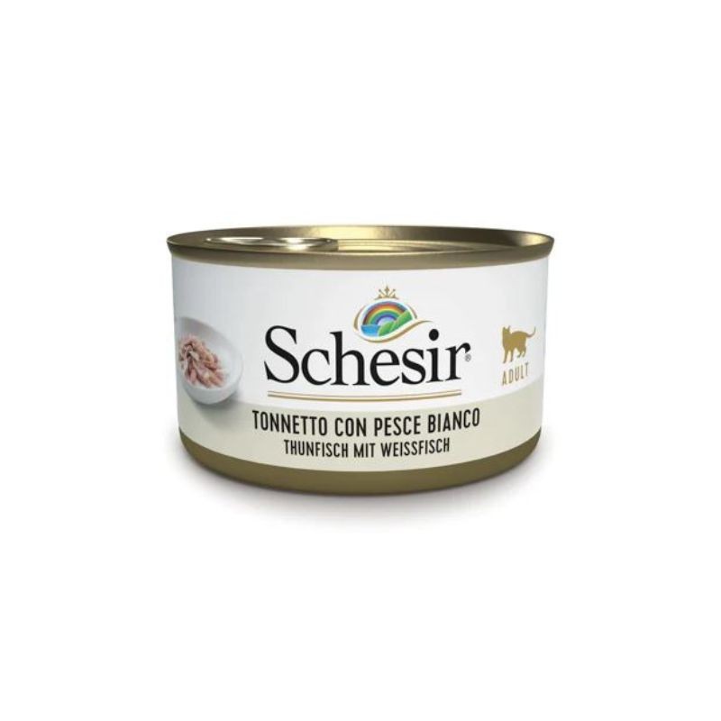 SCHESIR TONNETTO CON PESCE BIANCO IN JELLY 85 GR - Immagine 2