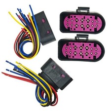 Xenon HID Projector Headlight Connector Harness Pigtail Plug 68305265AA