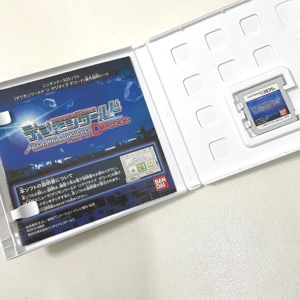 Digimon World Re Digitize Decode Nintendo 3DS Game Cartridge Boxed Japan Import - Image 2 of 4