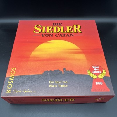 Die Siedler von Catan Holzversion 1995 vollständig