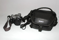 Sony Cybershot DSC-H1 Digital Camera Manual Tested Works 12x Zoom 5.1 MP Steady