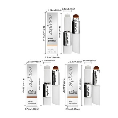Korean Changing Foundation Stick Is Lightweight Hydrating Non-sticky Brightening